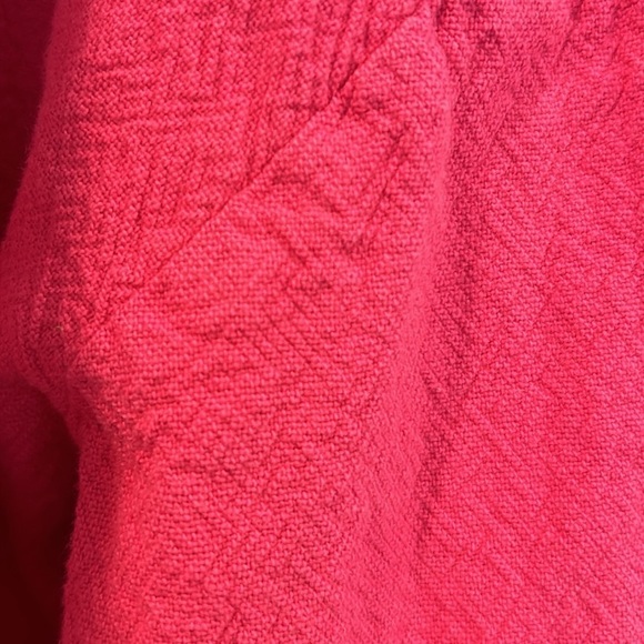Soft Surroundings Hot Pink Hooded Pullover - Picture 5 of 5